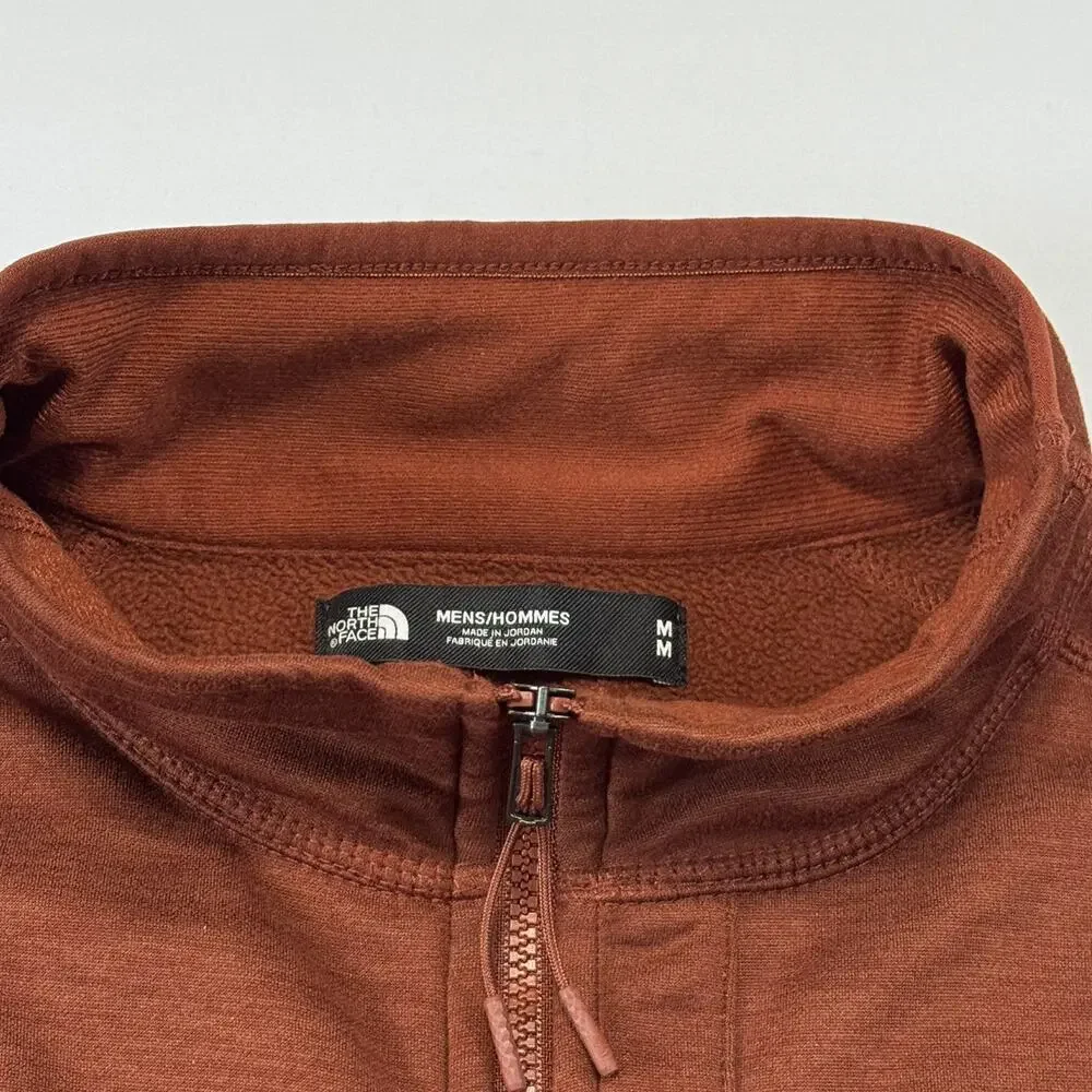 The North Face Men's Canyonlands Full Zip Jacket, Brickhouse Red, Medium